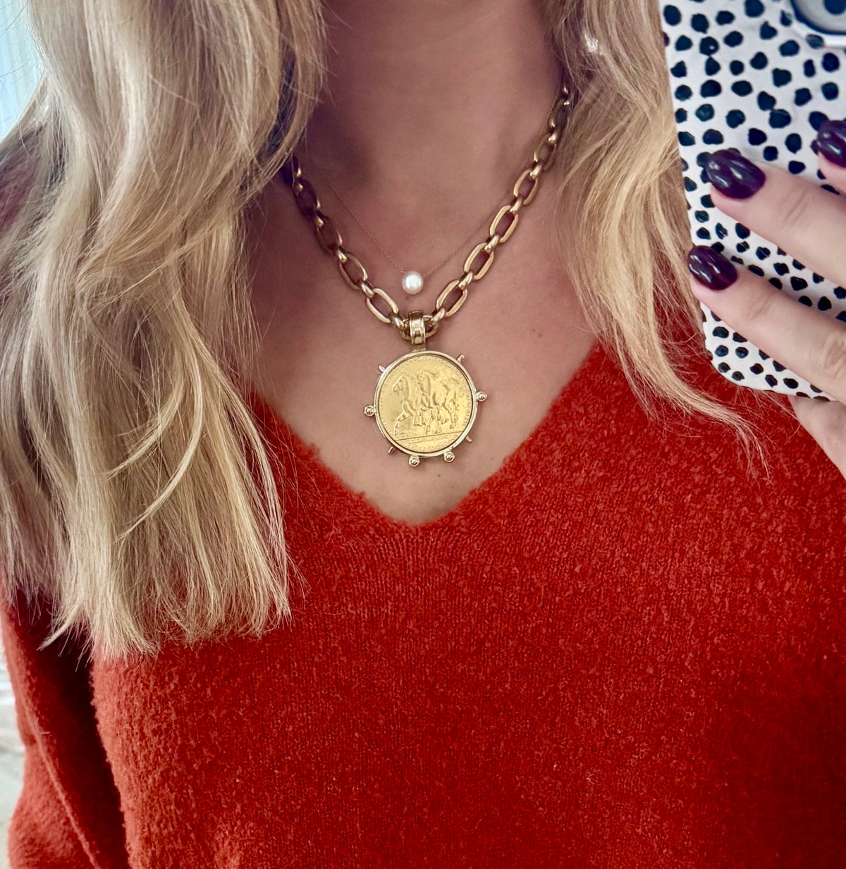 The Belgian Coin Necklace