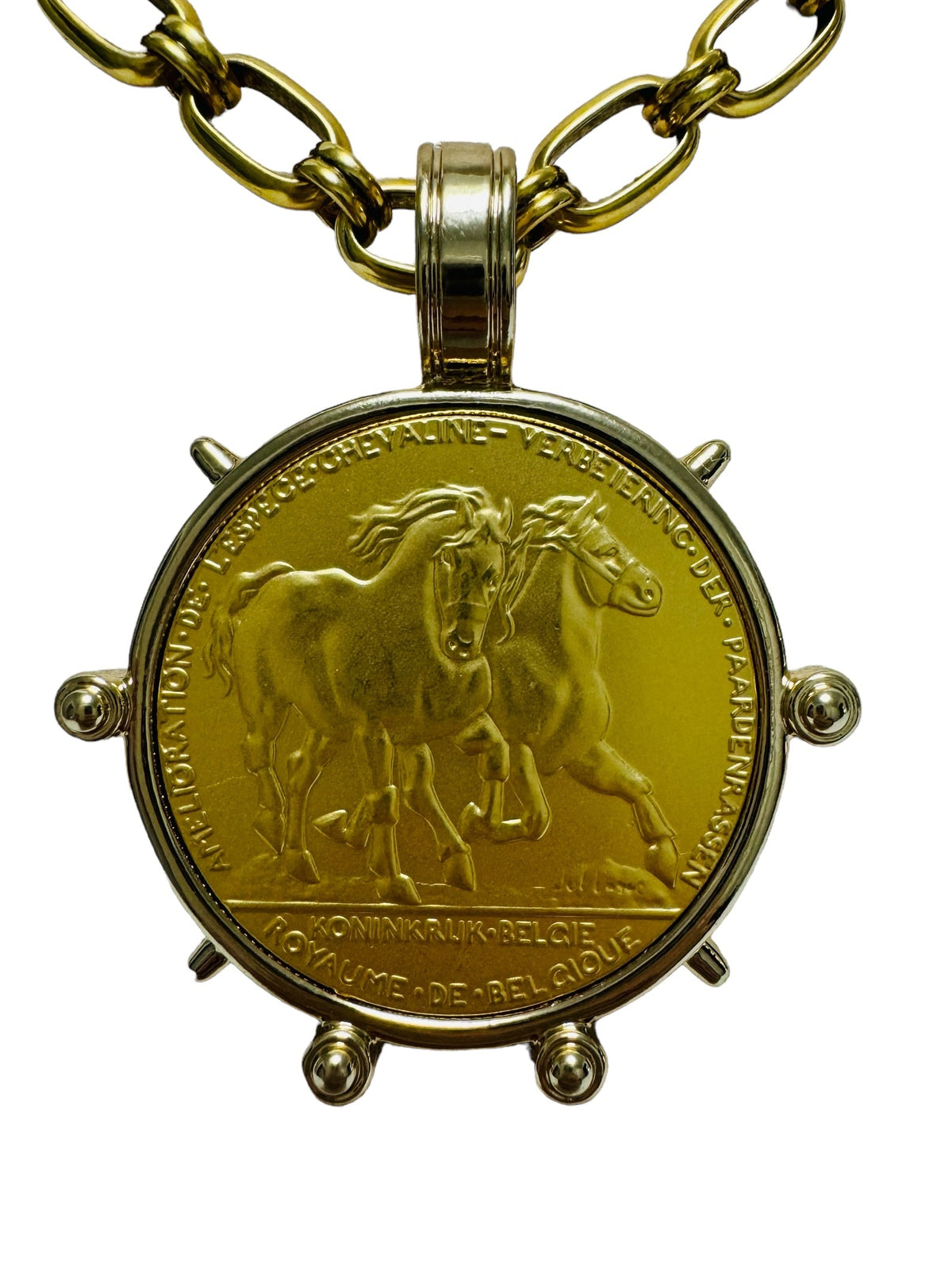 The Belgian Coin Necklace