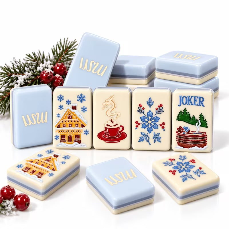 The Winter Chalet Mahjong Tile Set | PRE-ORDER