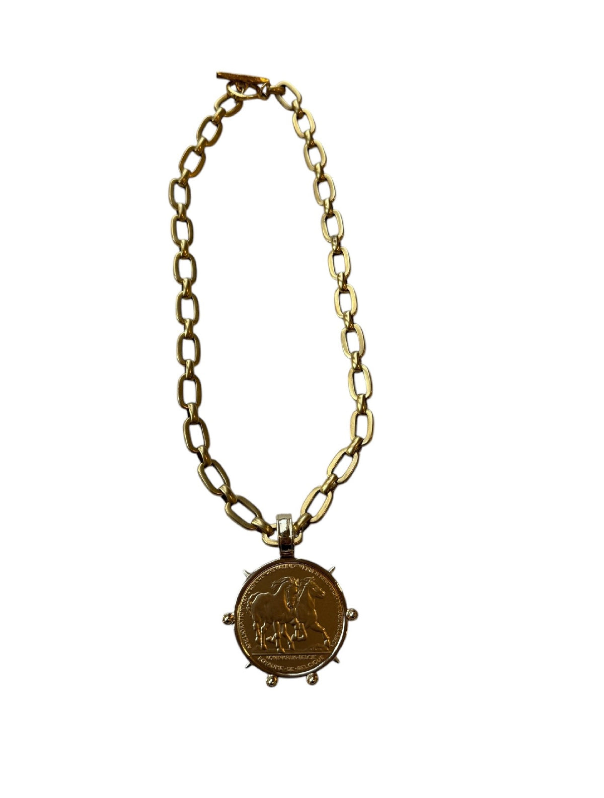 The Belgian Coin Necklace